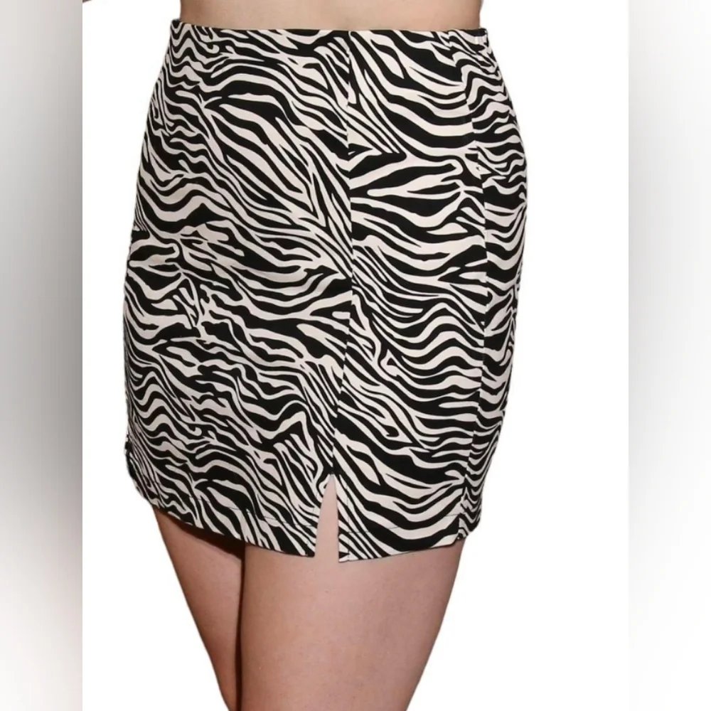 5/$25. Eyeshadow zebra print skirt - Picture 1 of 6